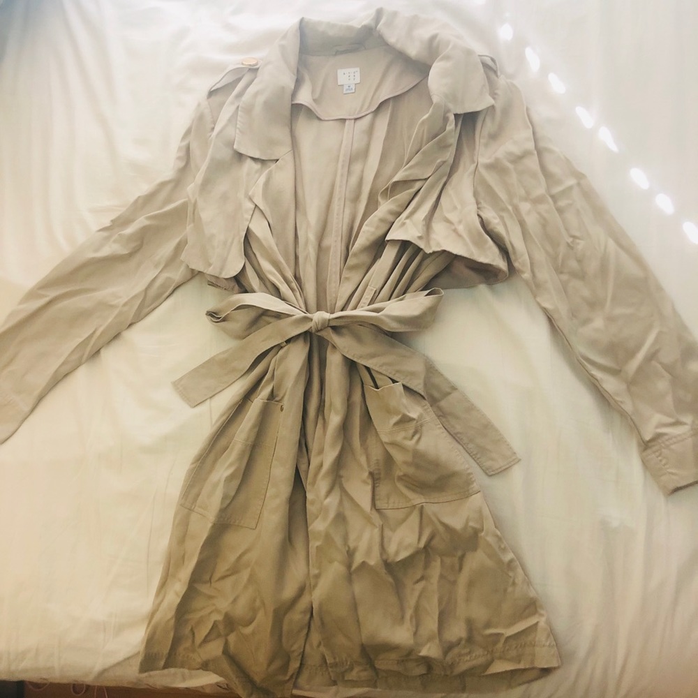 Beige Trench Coat